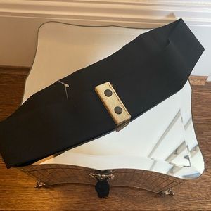 Black Gold Stretch Belt